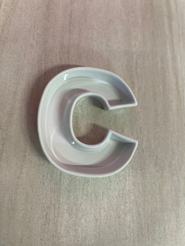 Letter "C" Jewerly Dish