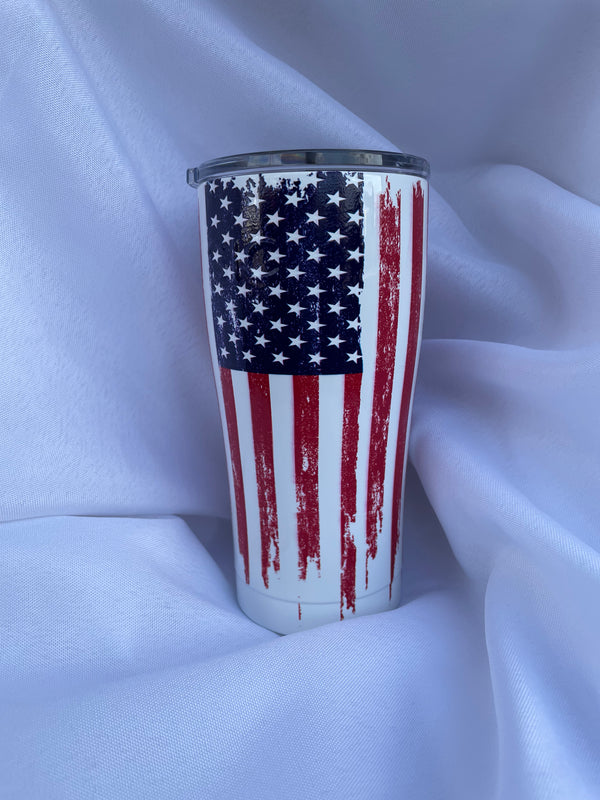 20 OZ American Flag Insulated Cup by SIC