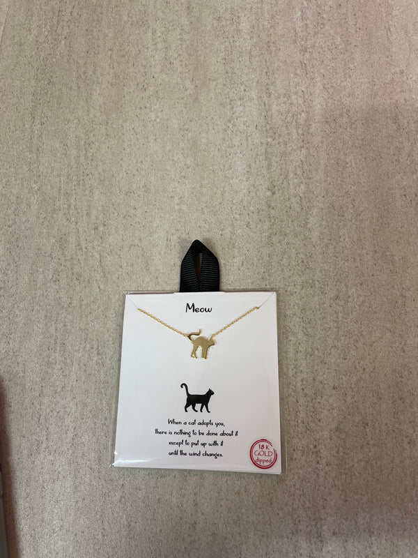 "Meow" Necklace