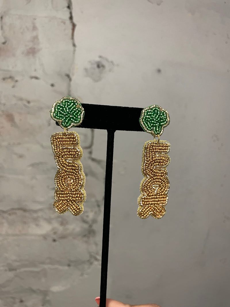 "Luck" St. Patrick's Earrings