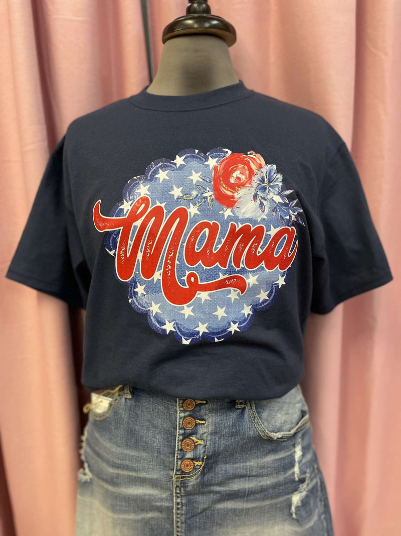 Mama T-Shirt Patriotic