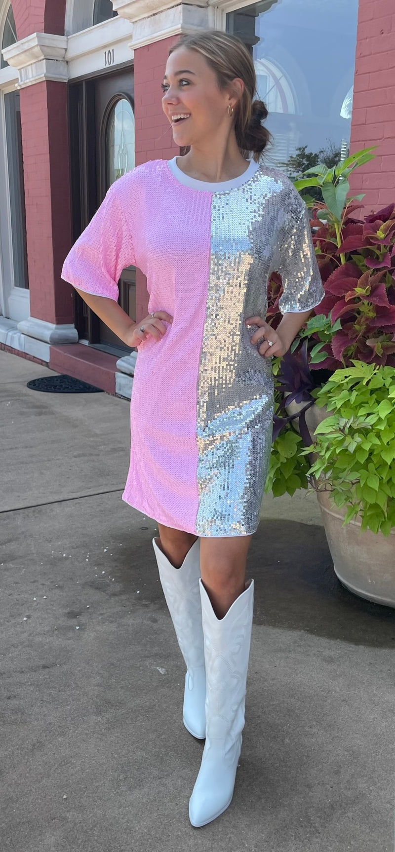 Barbie Disco Sequin Dress