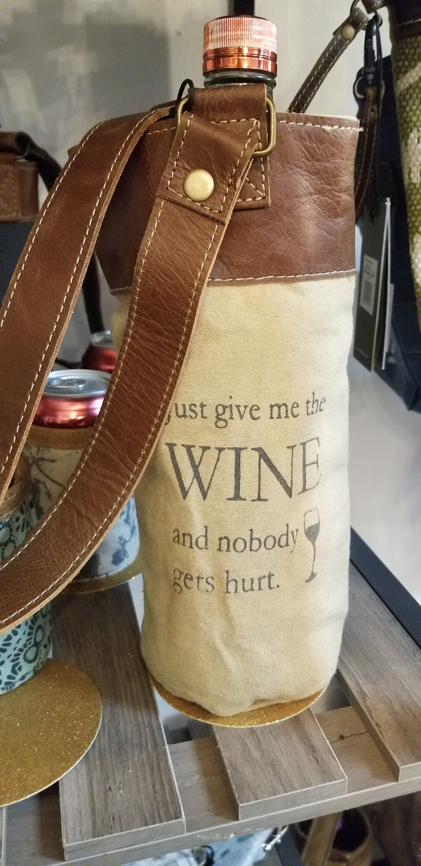 "Just give me" Bottle Bag