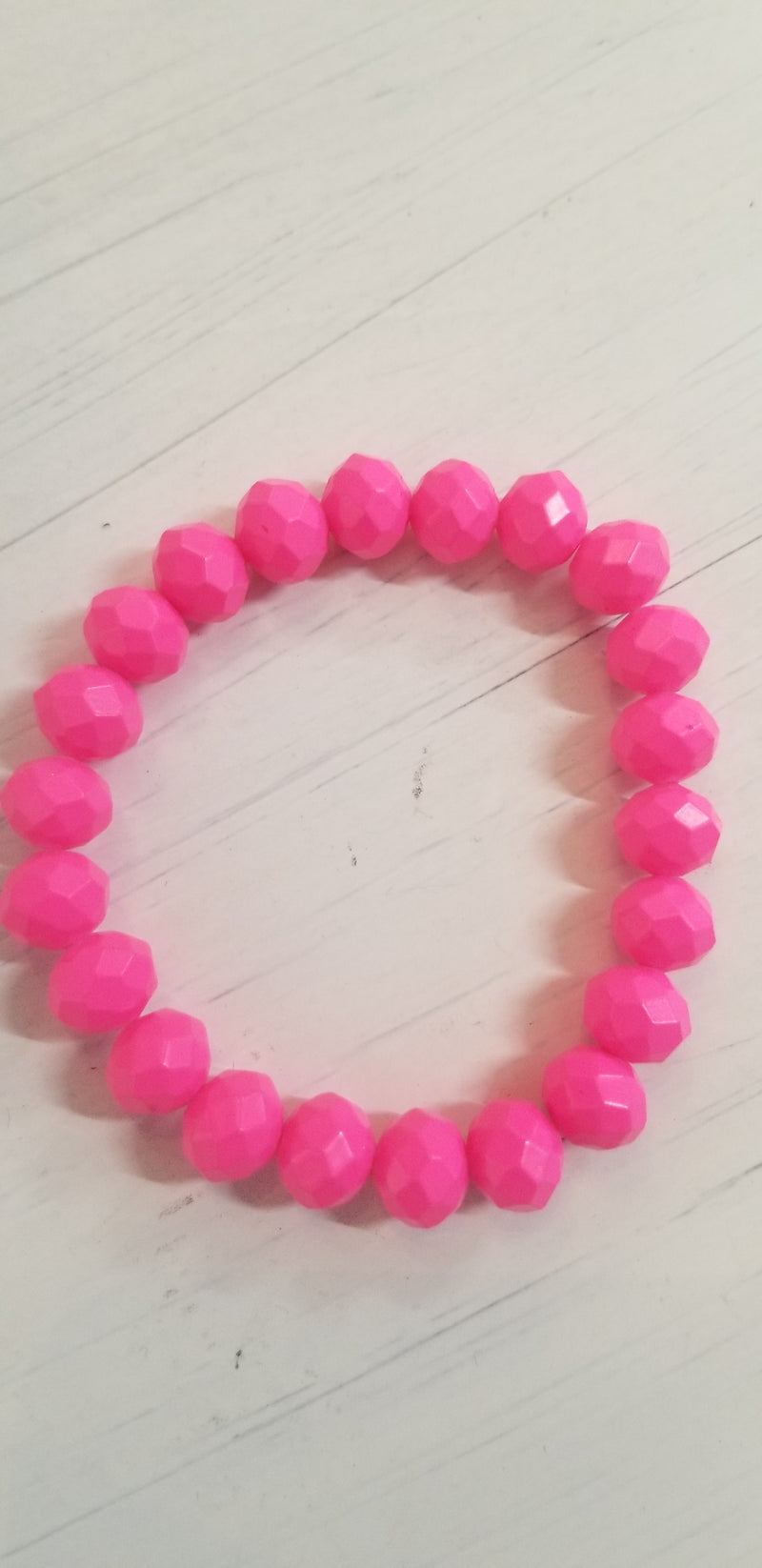 Pink bracelet collection