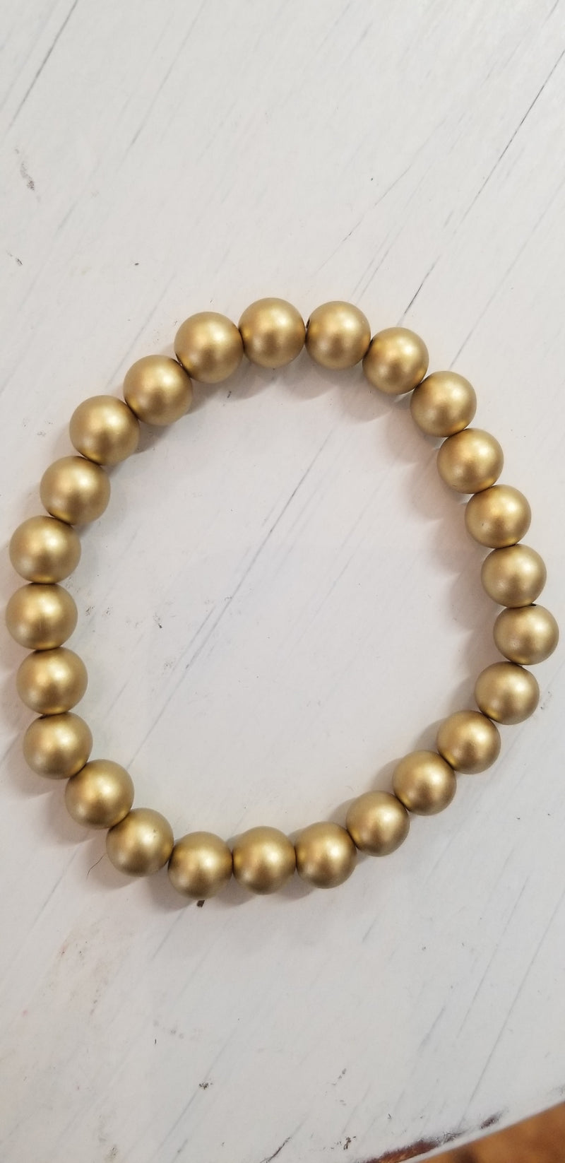 Metallic Gold Bracelet