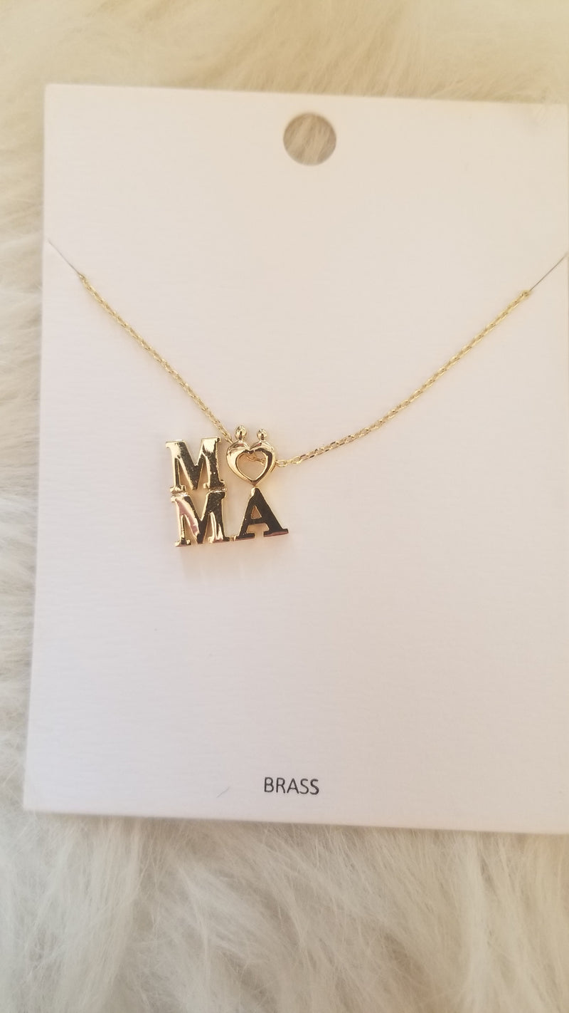 Mama Heart Necklace