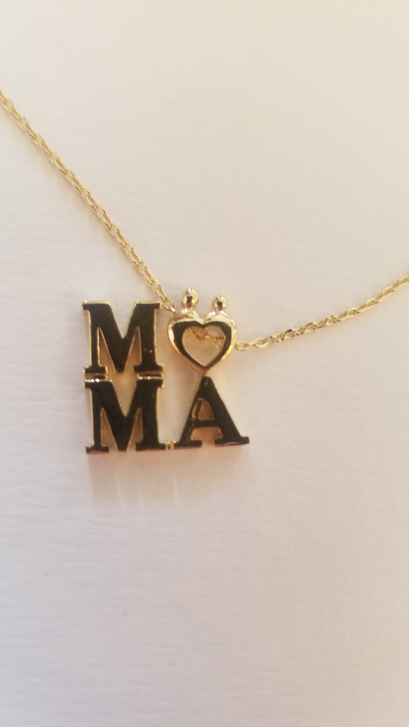 Mama Heart Necklace