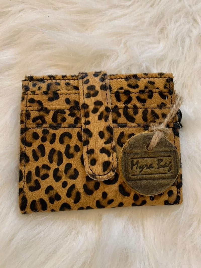 Crazy Leopard Leather And Hair on Wallet