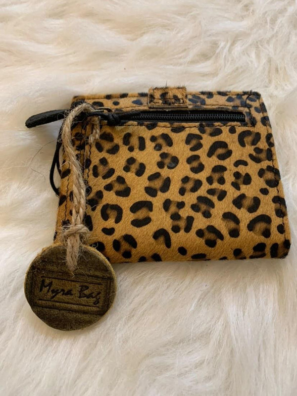 Crazy Leopard Leather And Hair on Wallet