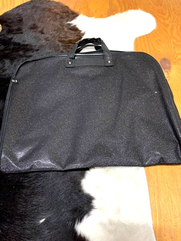 Black Sparkle Garment Bag