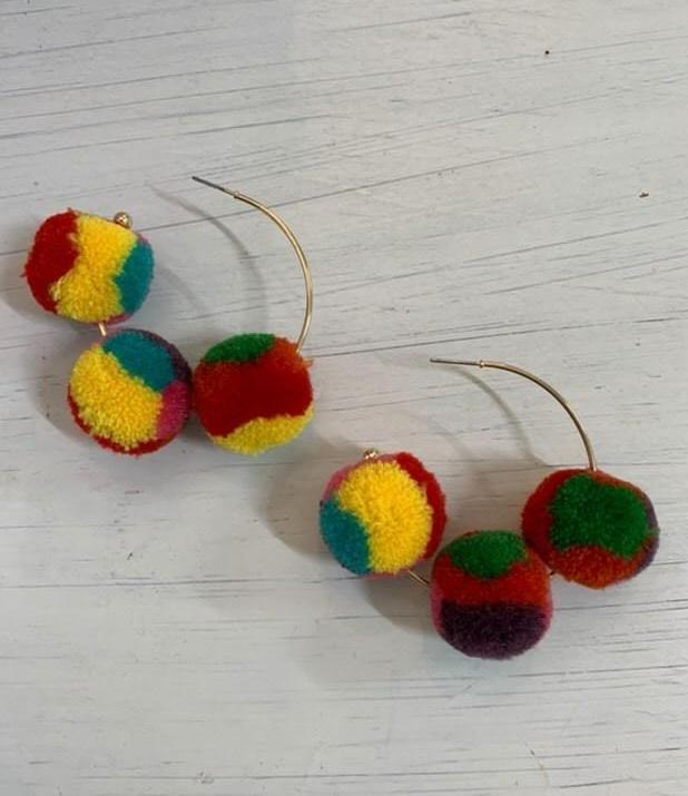Multicolor Fuzzy Ball Hoops