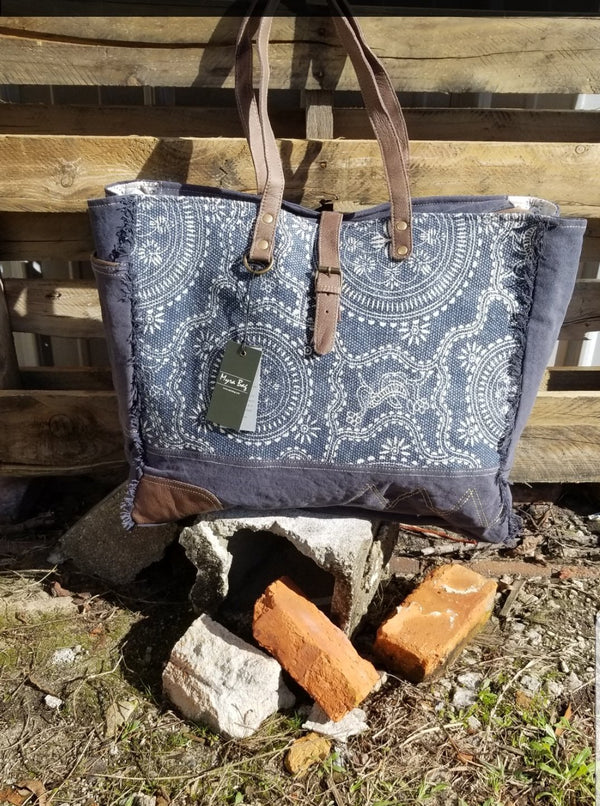 Sylvan Blue Weekender Bag