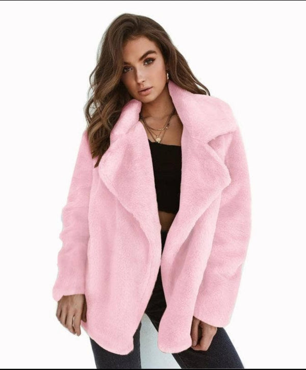 On Wednesday's We Wear Pink Fur Coat