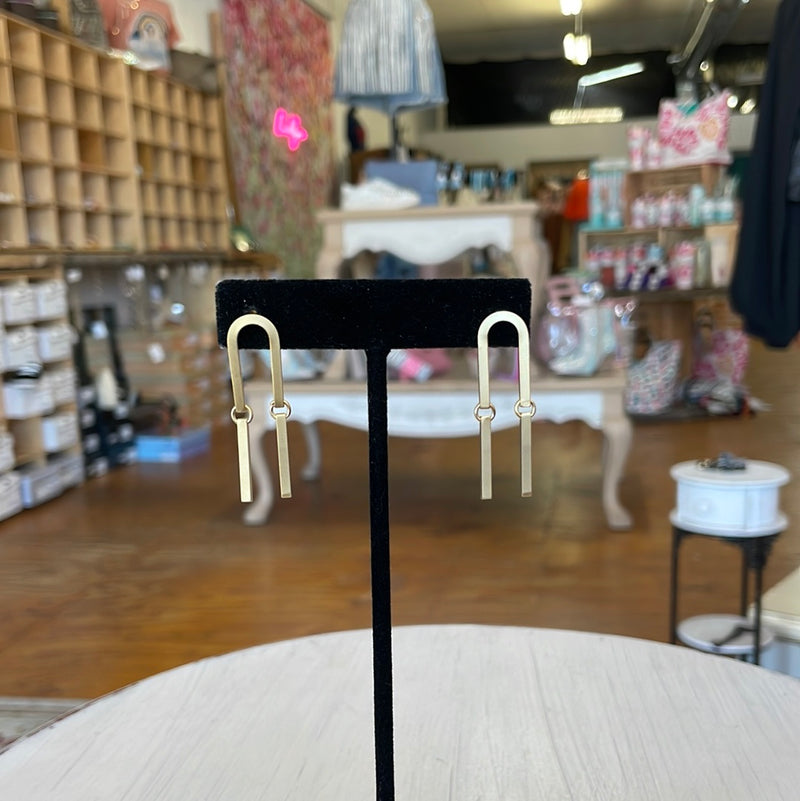 Arch and Bar Earrings