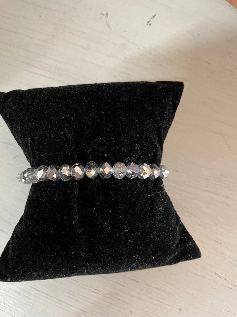 Medium Crystal Beaded Bracelet