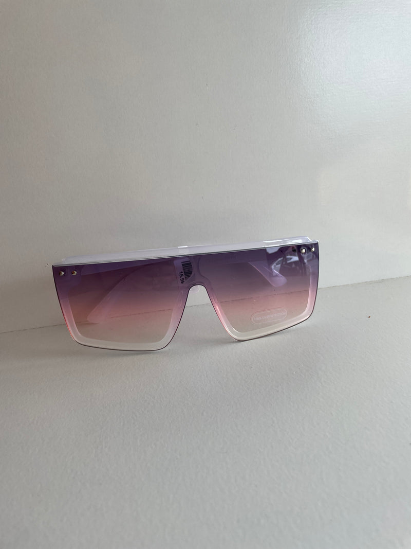 Clear Gradient Lens Sunglasses