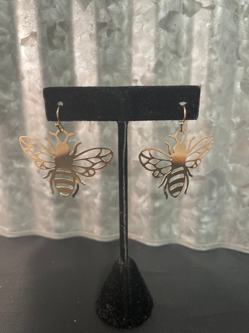 Queen Bee Filigree Earrings
