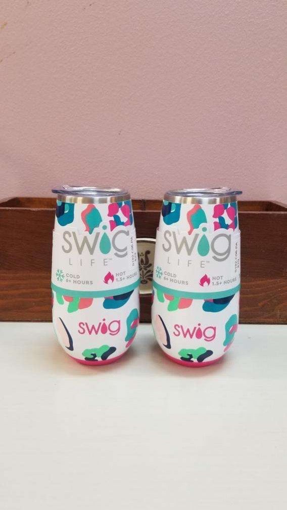 Swig Party Animal Stemless Flute (6oz)