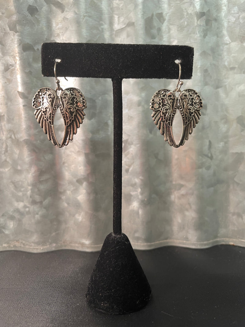 1990’s Rock Angel Earrings