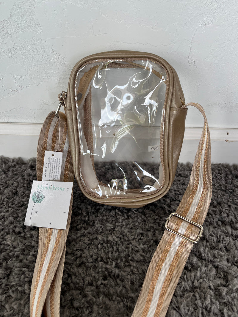 Clear Crossbody with Strap