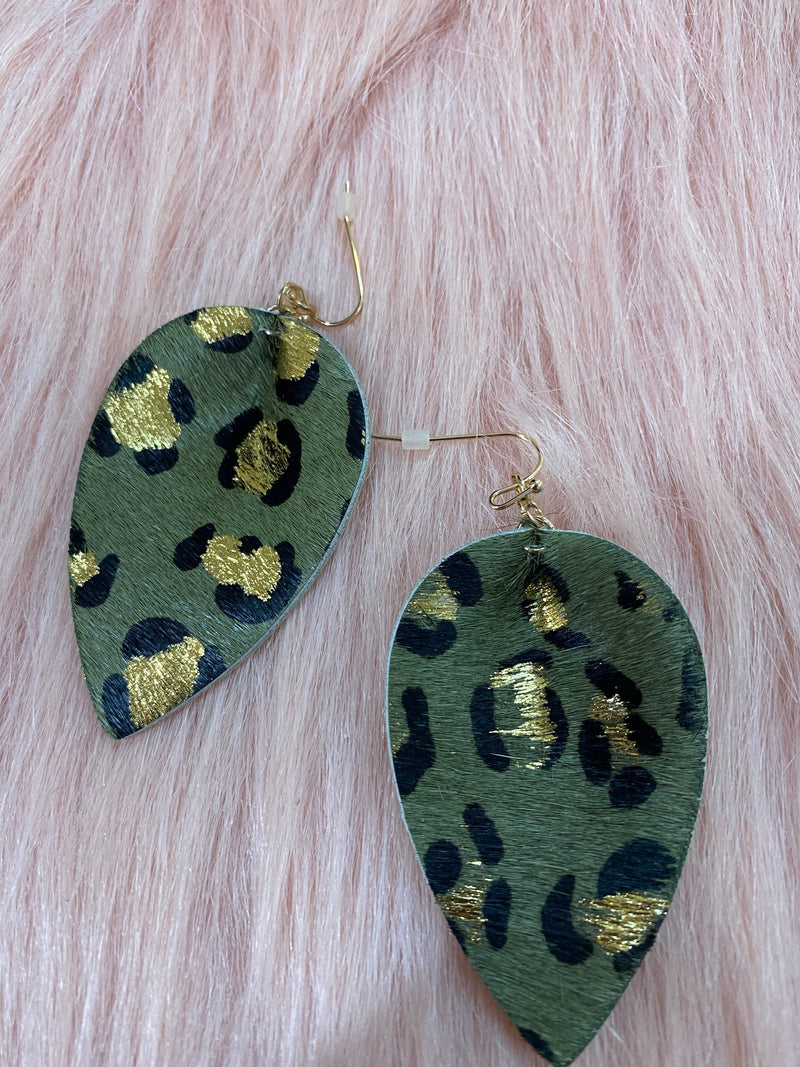 Leopard Spots Earrings