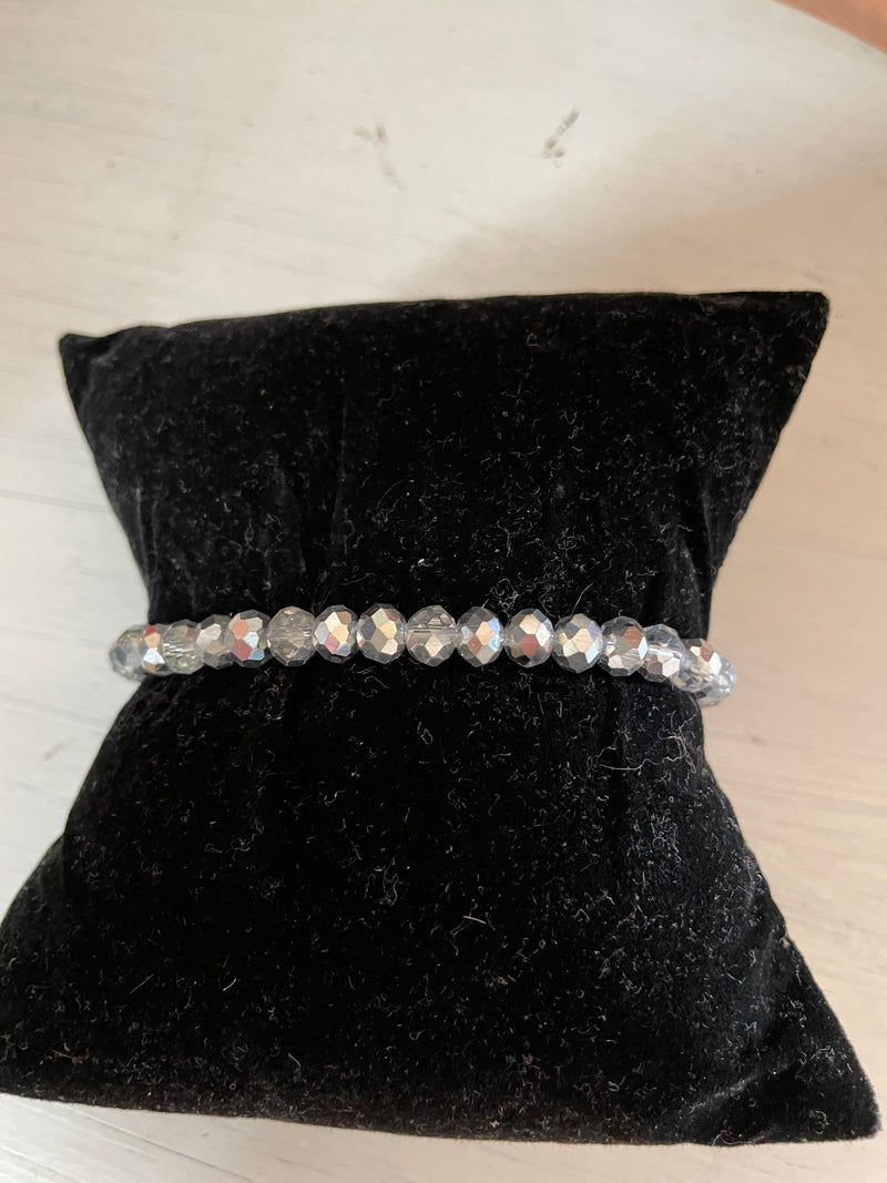 Small Crystal Beaded Bracelet