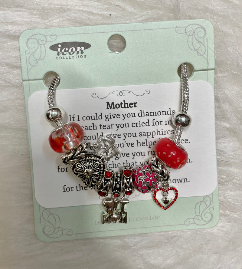 Mother Charm Bracelet