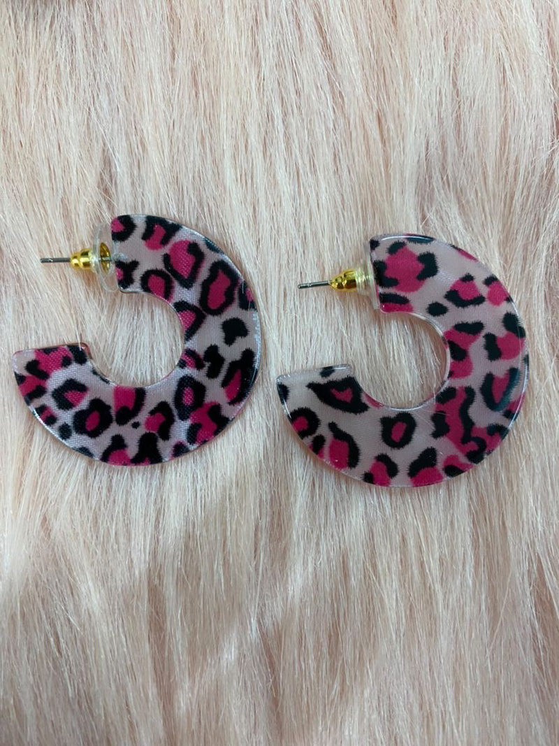 Pink Party Animal Earrings