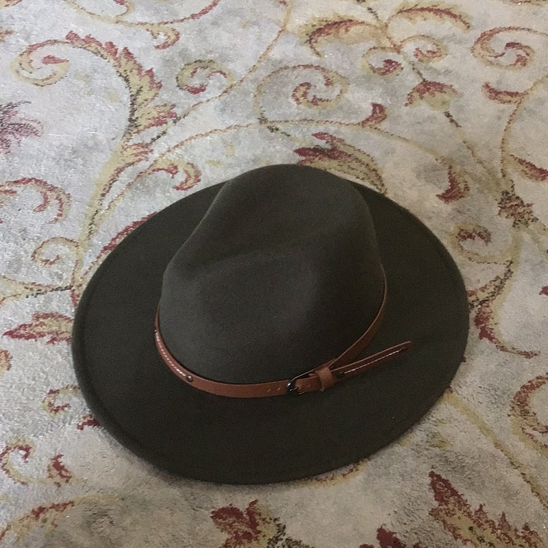 Buckle Band Panama Hat