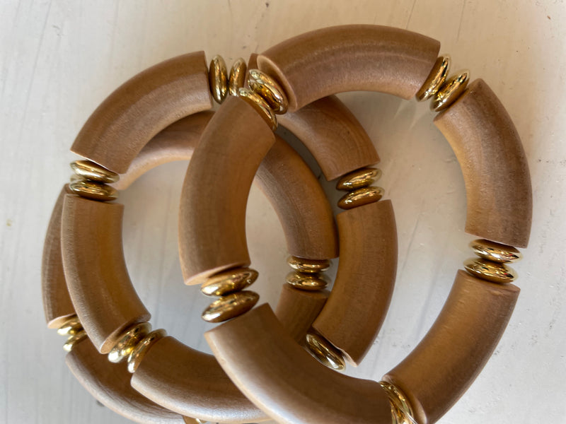 Wooden Bracelet Set