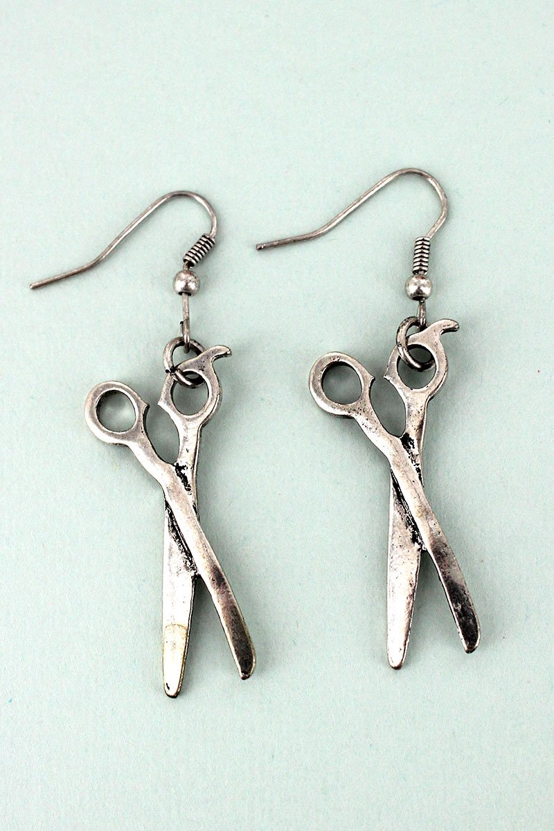 Silverstone Scissors Earrings
